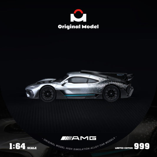 Original Model 1:64 Mercedes-Benz AMG One (Starlight Silver)