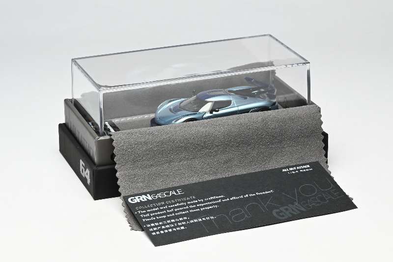 GRYNING 1:64 Koenigsegg Jesko (Nordic Ice Blue)