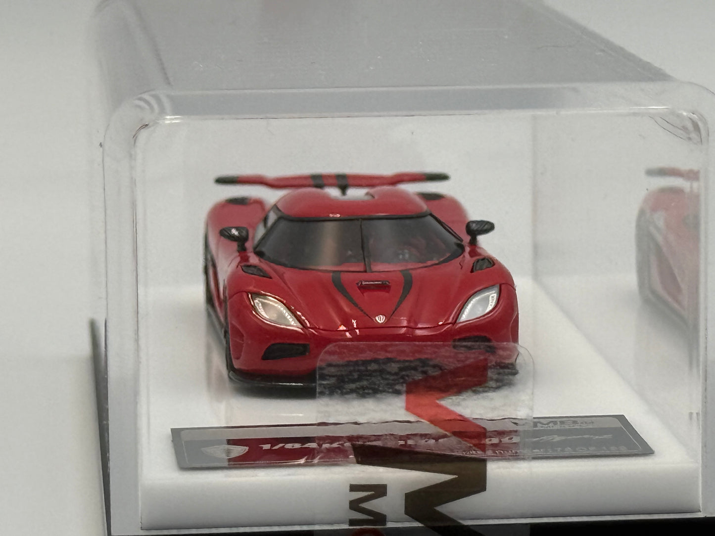 VMB 1:64 Koenigsegg Agera R ‘World Record Edition’ (Velocity Red)