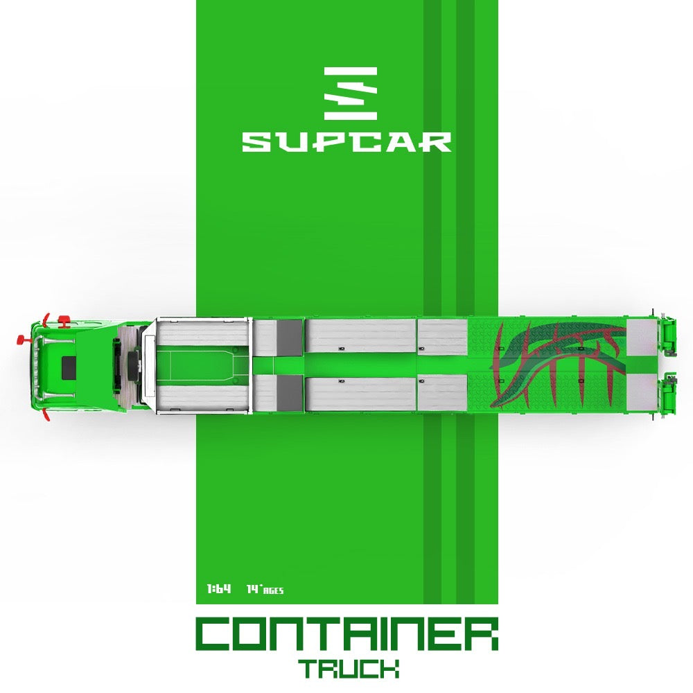 PREORDER SUPCAR 1:64 Scania Transport Trailer Truck ‘Rexy’