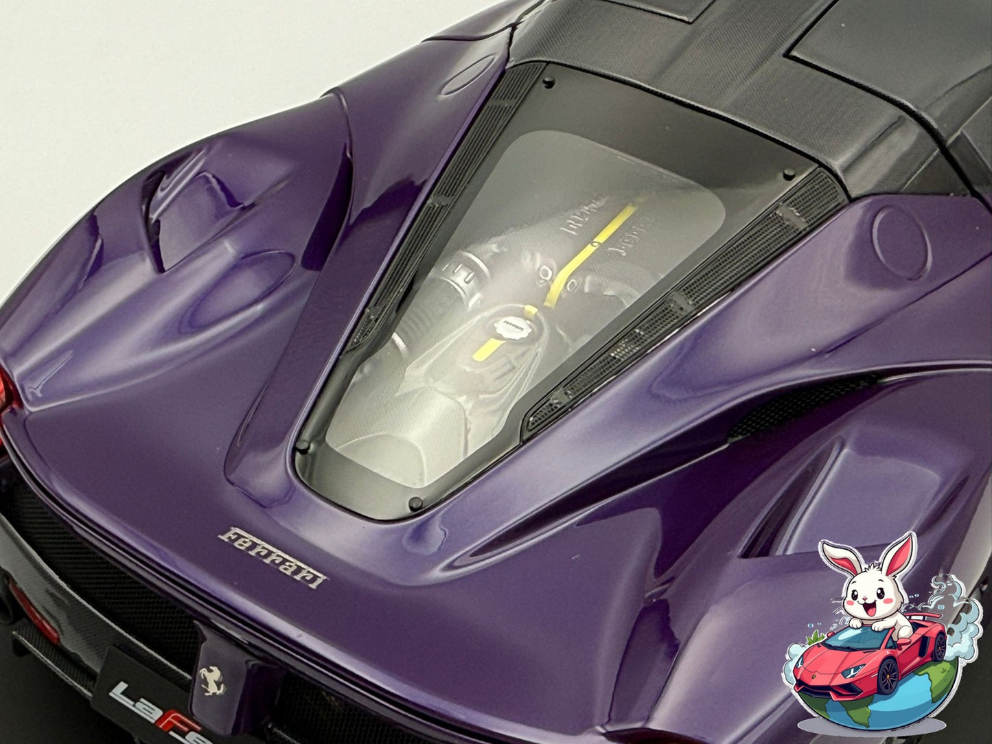 BBR 1:18 Ferrari Laferrari Purple Dubai TAILOR MADE