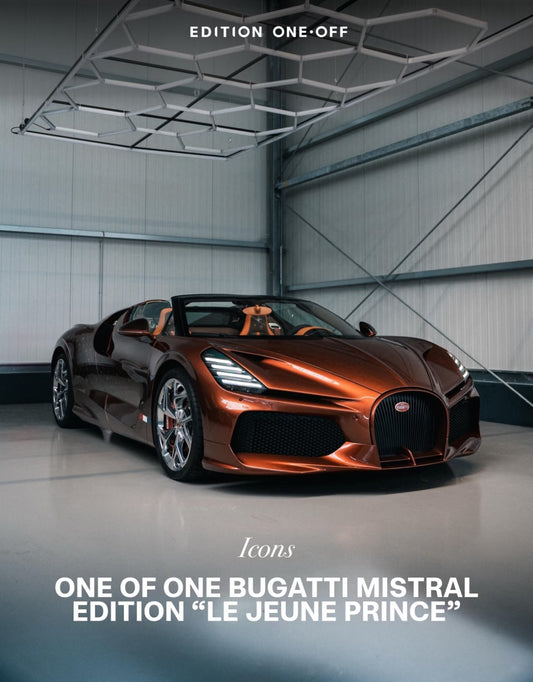 PREORDER 1:18 Bugatti Mistral W16 Le Jeune Prince