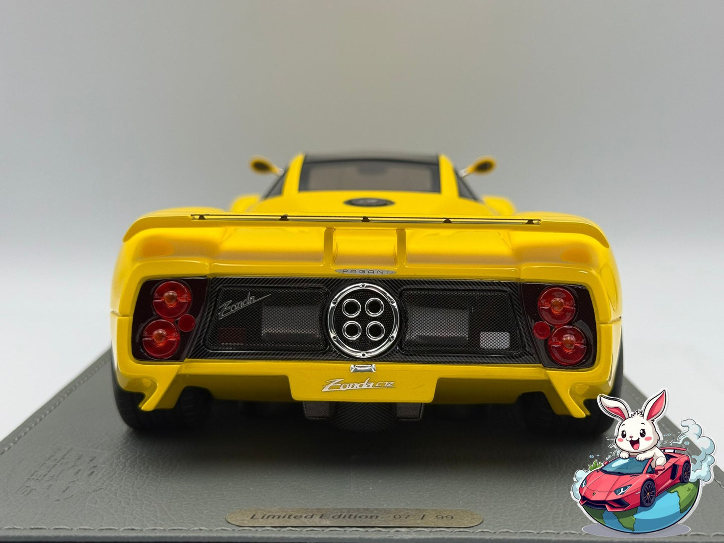 BBR 1:18 Pagani Zonda C12 (Yellow)