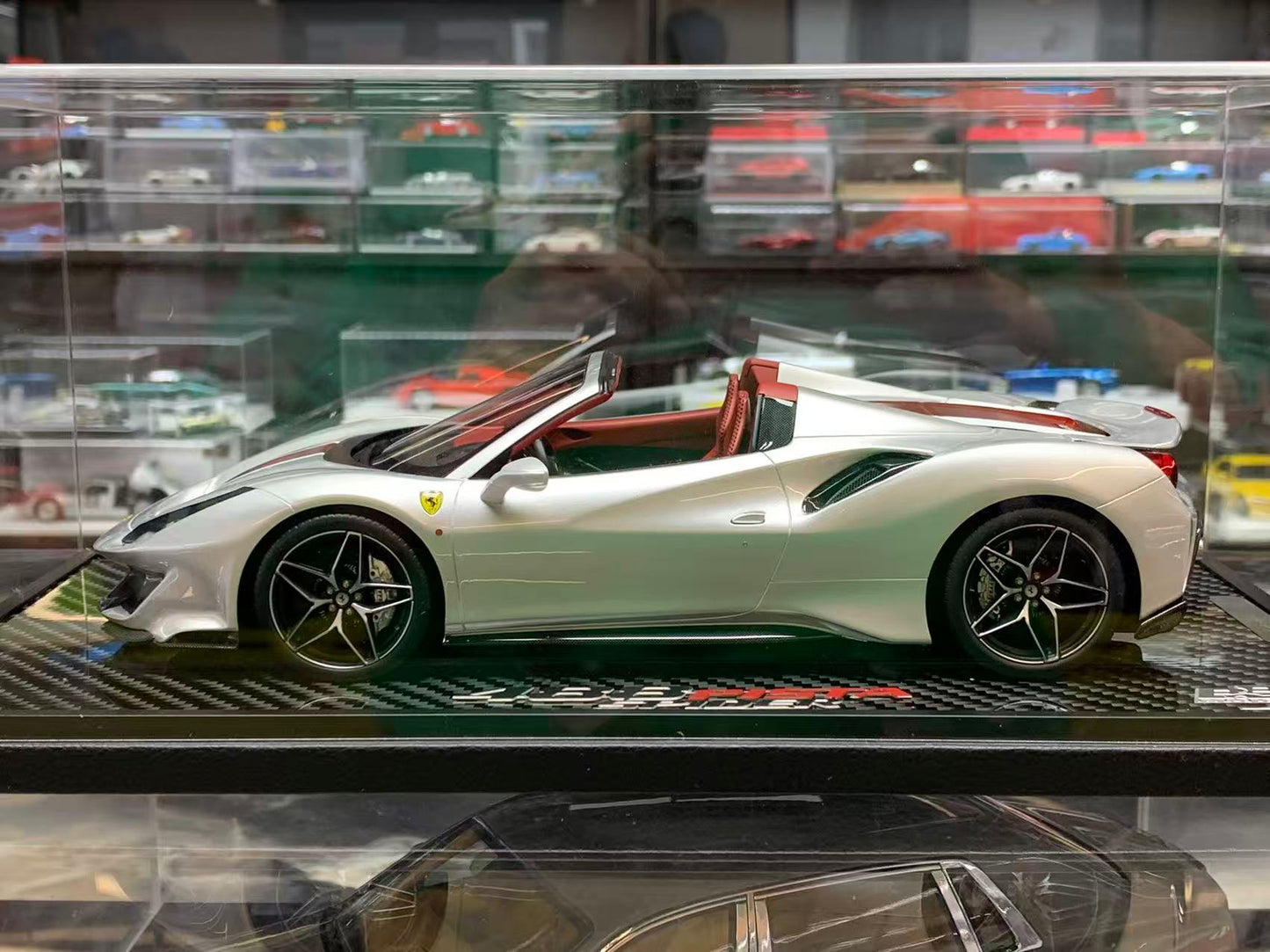 BBR 1:18 Ferrari 488 Pista Spider