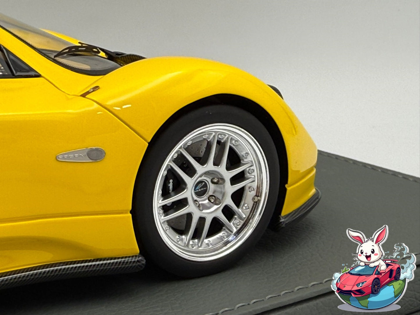 BBR 1:18 Pagani Zonda C12 (Yellow)