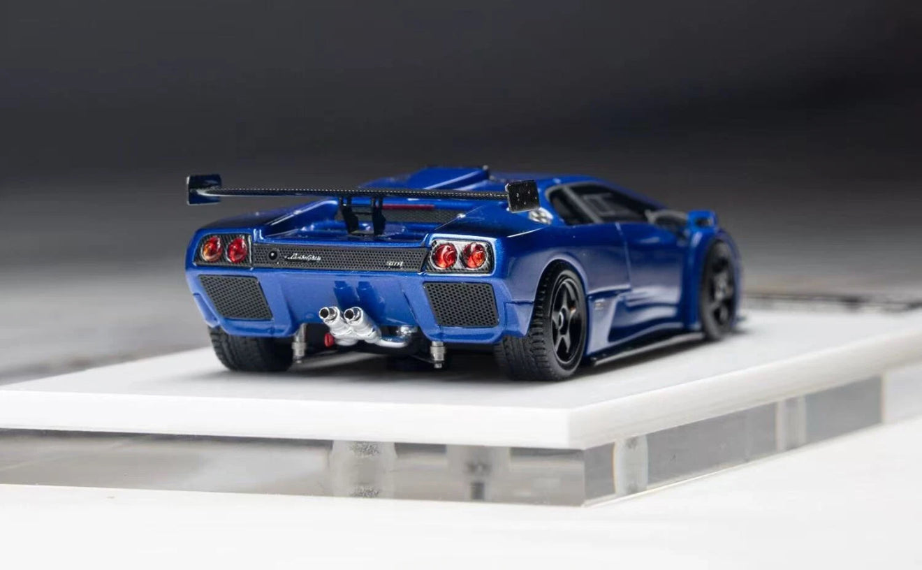 Fuelme Models 1:64 Lamborghini Diablo GTR (Monterey Blue)