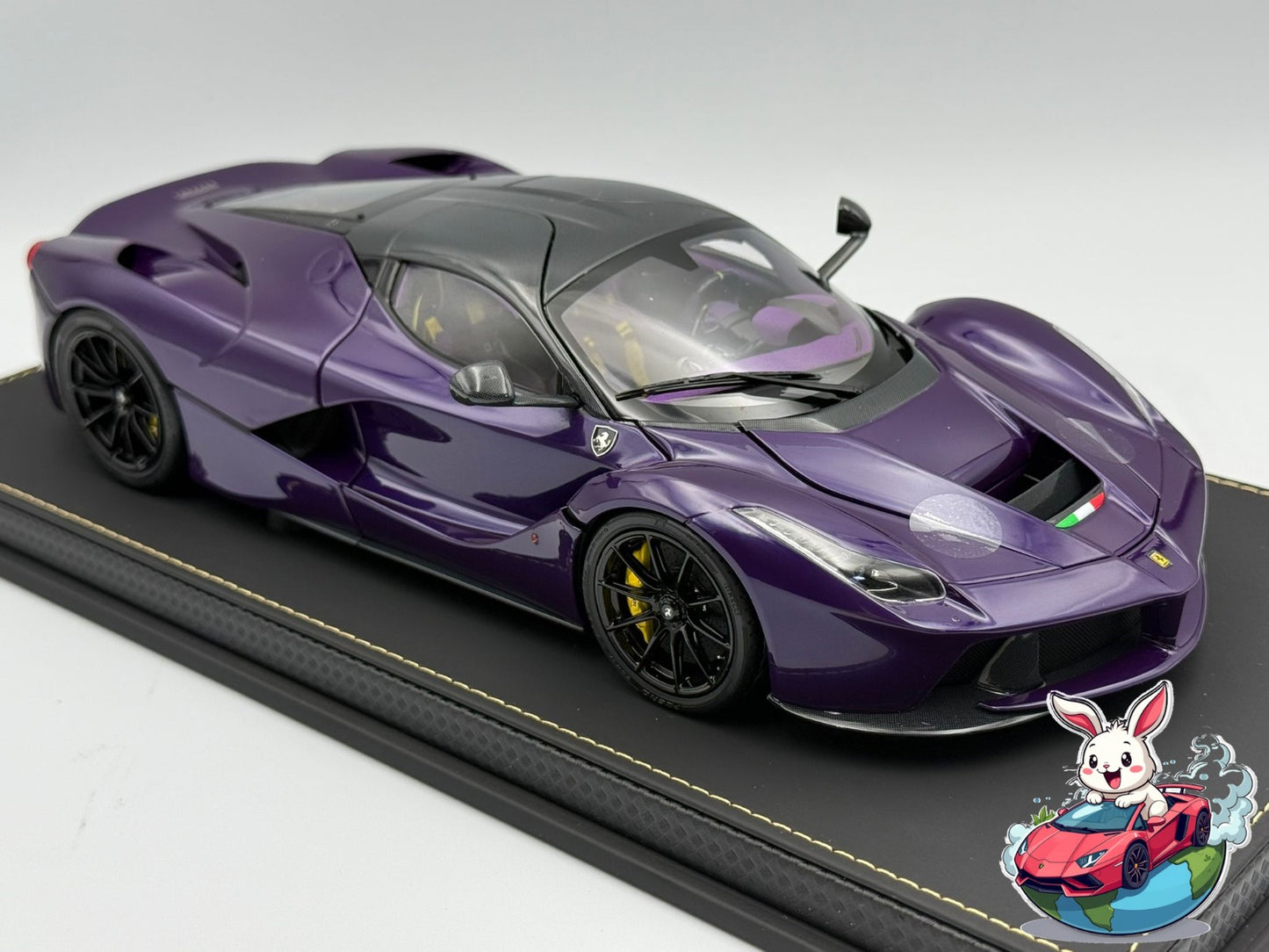 BBR 1:18 Ferrari Laferrari Purple Dubai TAILOR MADE