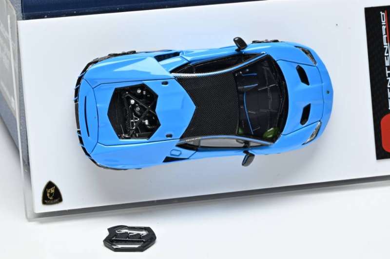 JDL Model 1:64 Lamborghini Centenario LP770-4 (Sky Blue)