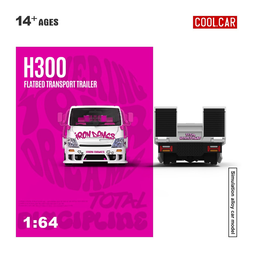 PREORDER Cool Car 1:64 Hino H300 'Iron Lady'