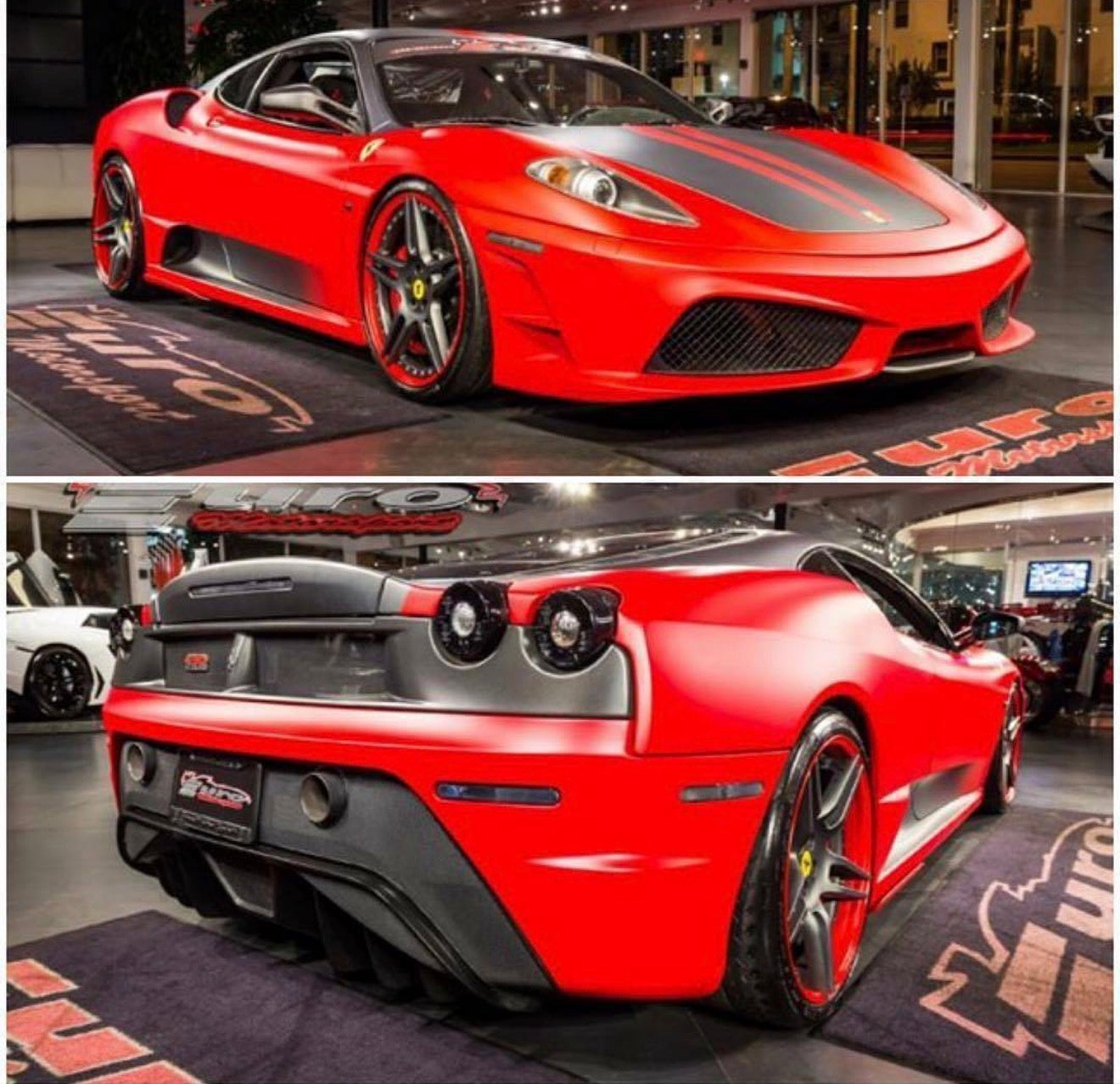 PREORDER 1:18 Ferrari F430 Scuderia - Novitec Rosso 777 (Matte Red)