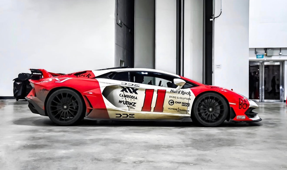 PREORDER 1:18 Lamborghini Aventador SVJ ‘DDE - Marlboro Inspired Livery’