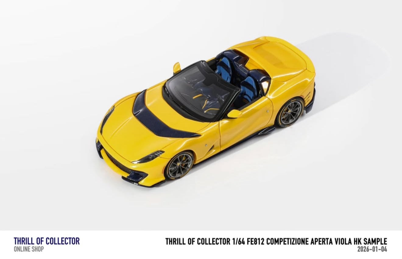 PREORDER TOC 1:64 Ferrari 812 Competizione Aperta