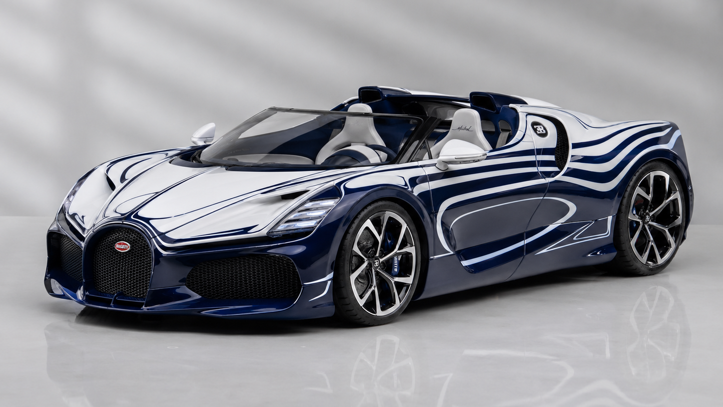 PREORDER 1:18 Bugatti Mistral W16 (LO'R BLANC)