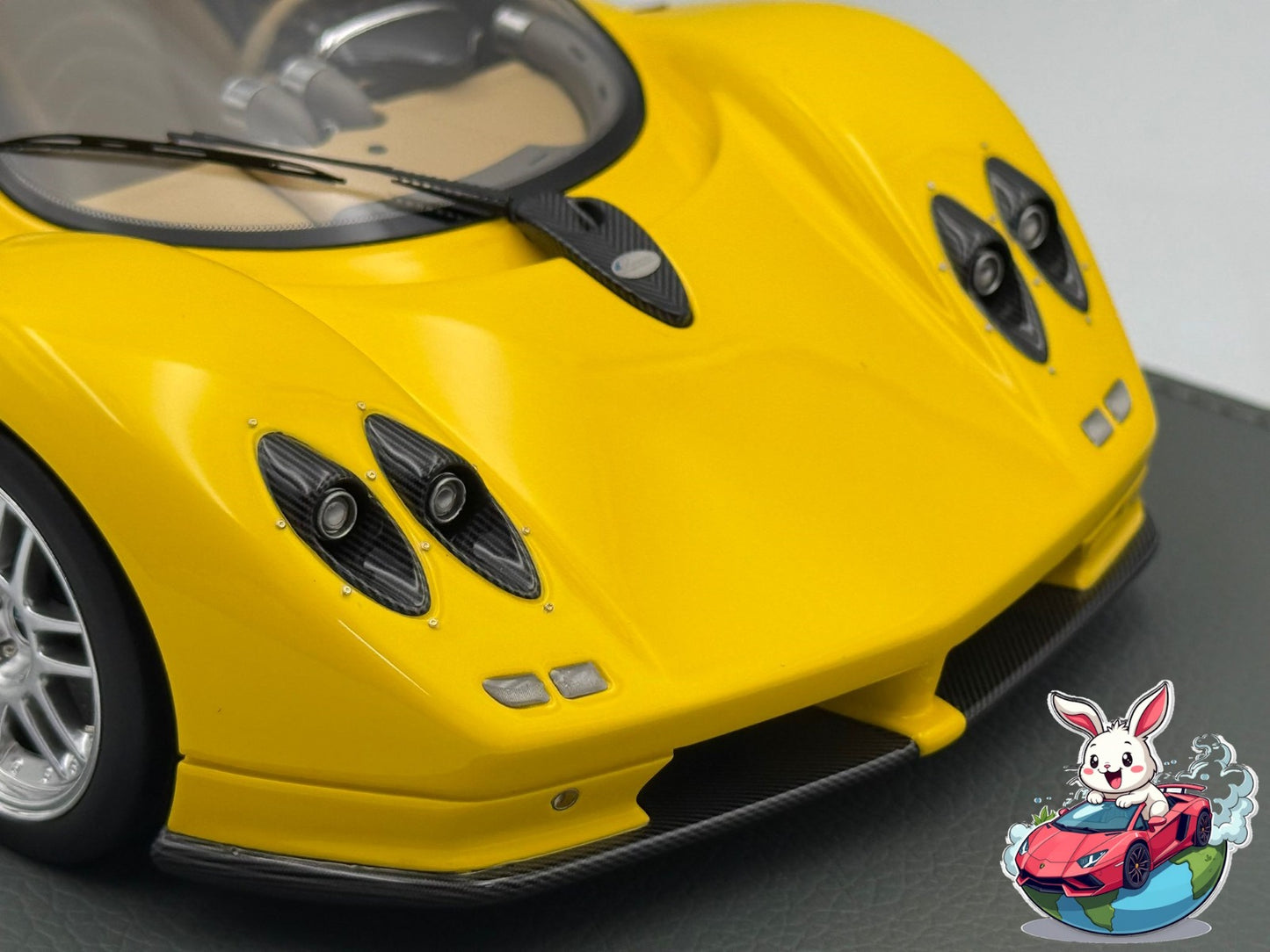 BBR 1:18 Pagani Zonda C12 (Yellow)