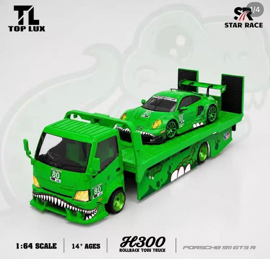 Top Lux 1:64 Hino H300 Transport Truck - Rexy/Roxy