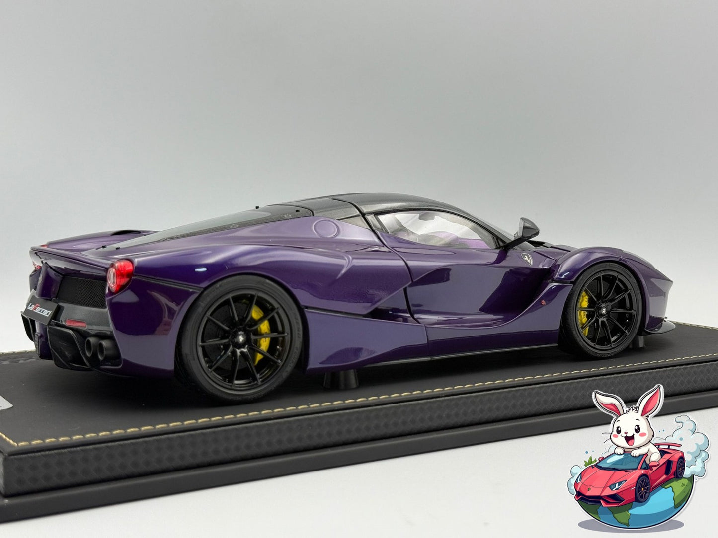 BBR 1:18 Ferrari Laferrari Purple Dubai TAILOR MADE