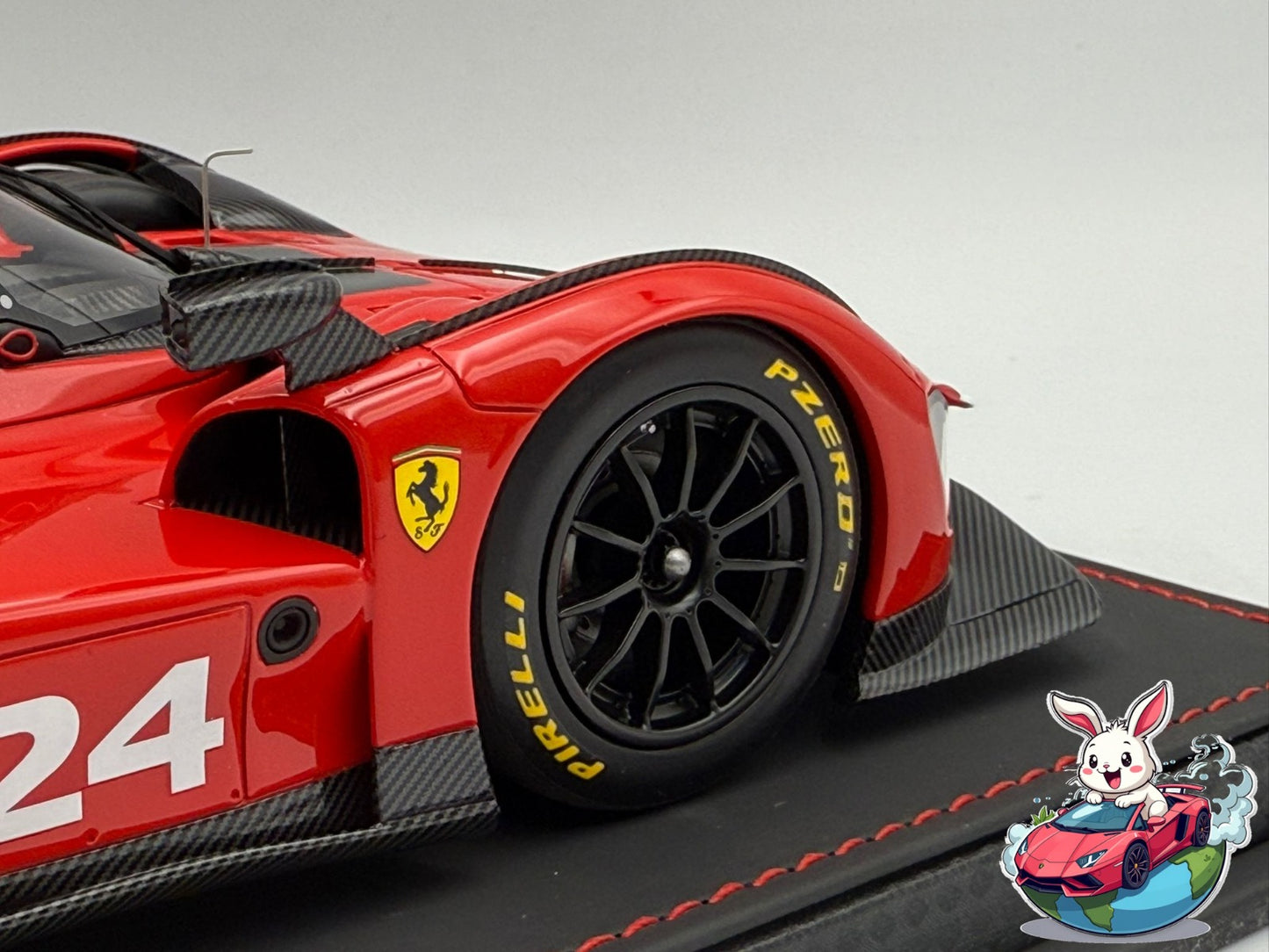 BBR 1:18 Ferrari 499P Modificato - Leather Base
