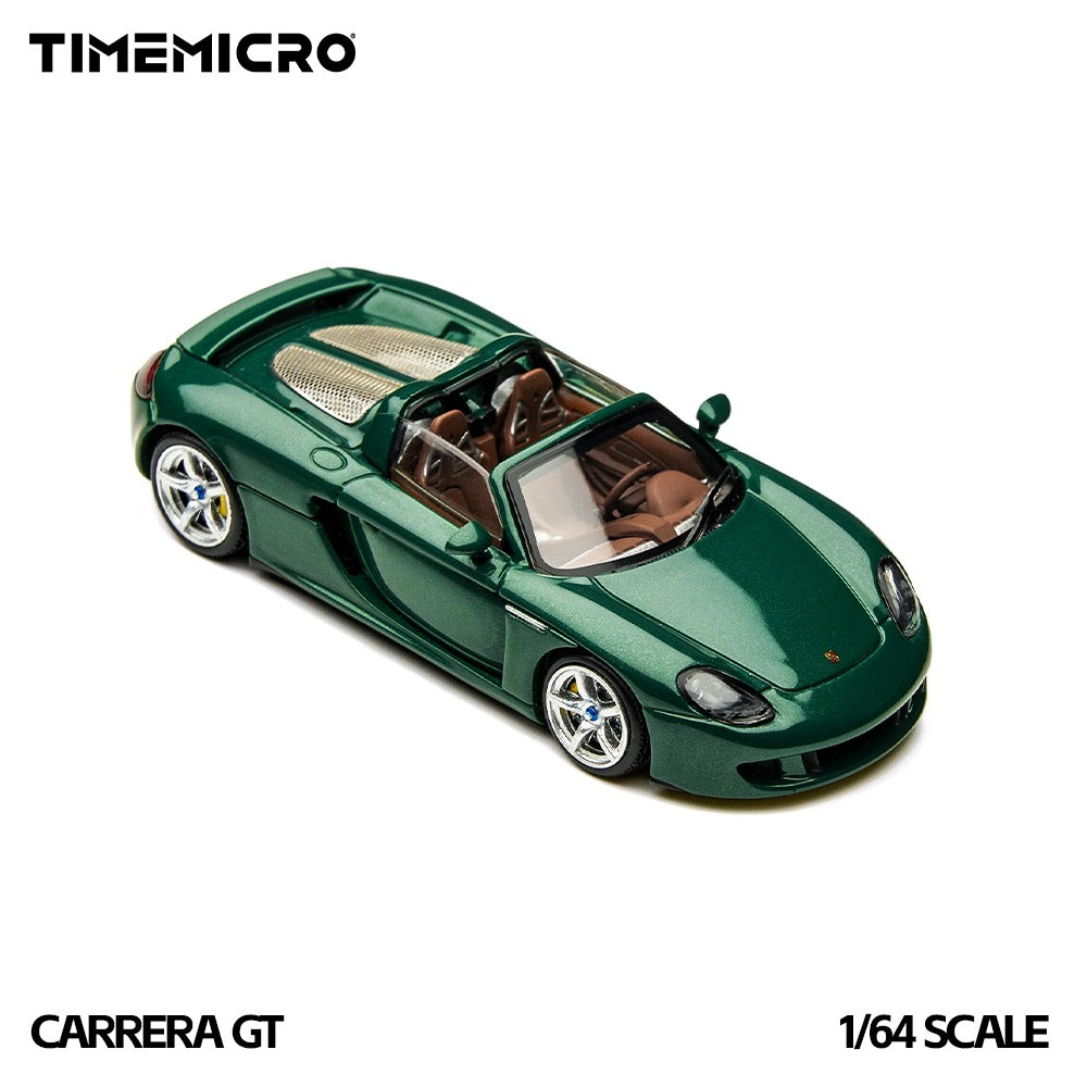 PREORDER Time Micro 1:64 Porsche Carrera GT (British Racing Green)