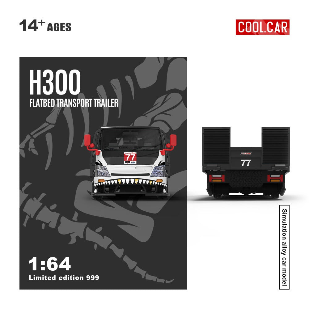 PREORDER Cool Car 1:64 Hino H300 Flatbed Truck - Zibo 77
