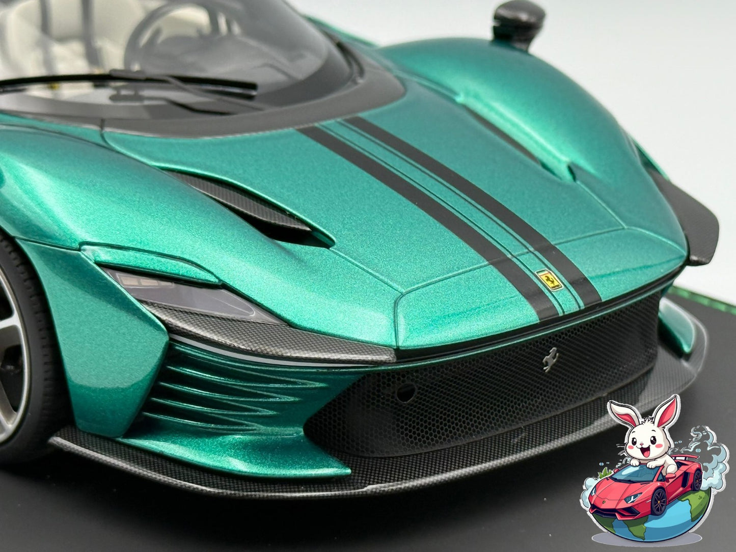 BBR Models 1:18 Ferrari SP3 Daytona 'Open Roof' (Green Jewel)
