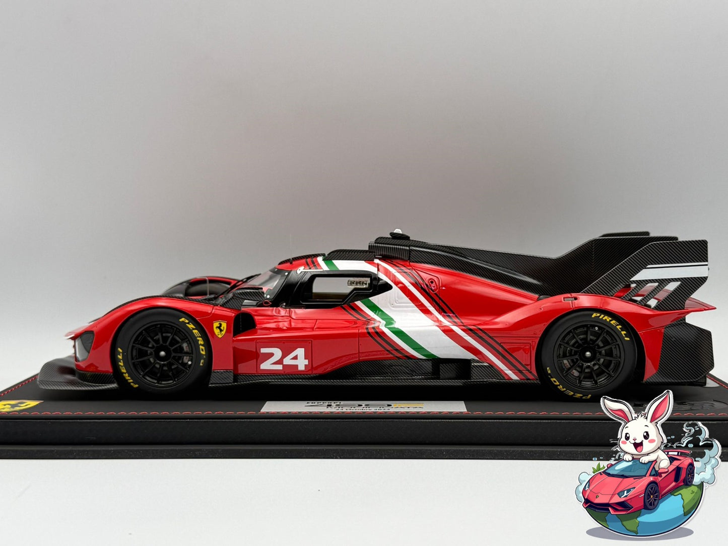 BBR 1:18 Ferrari 499P Modificato - Leather Base