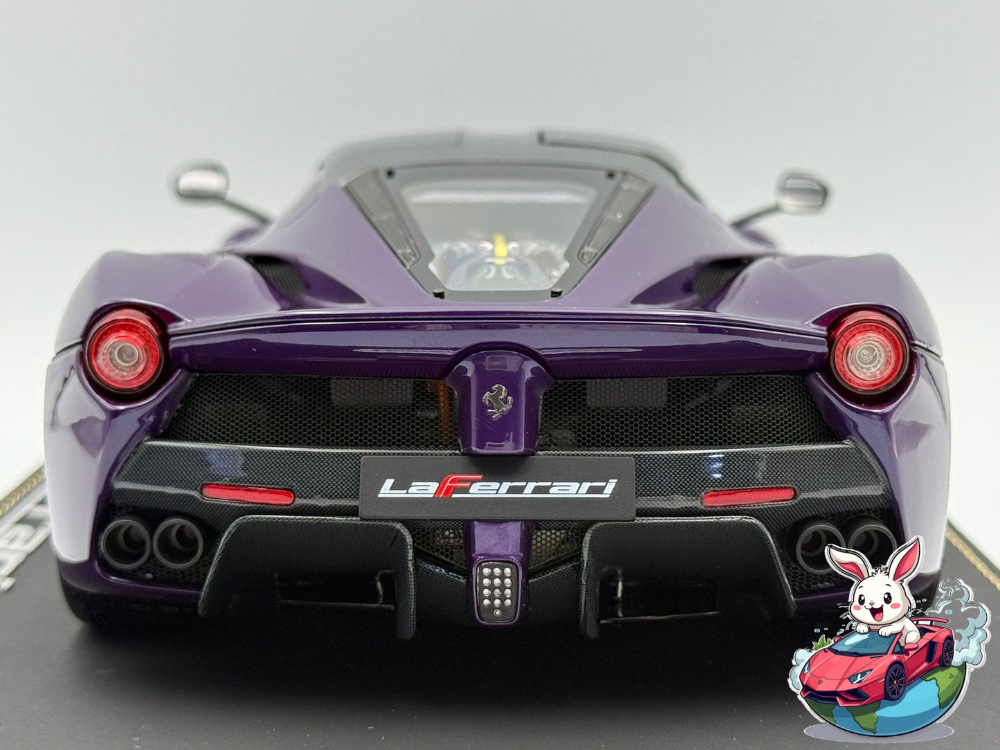 BBR 1:18 Ferrari Laferrari Purple Dubai TAILOR MADE