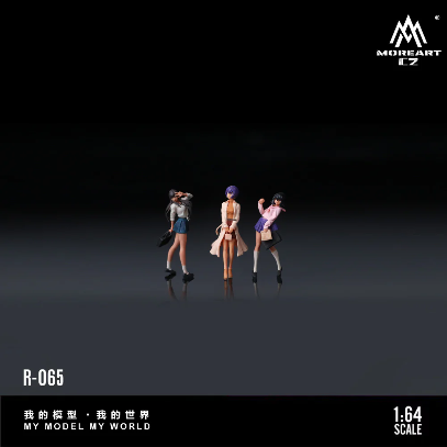 Moreart 1:64 Vitality Girl Doll Set