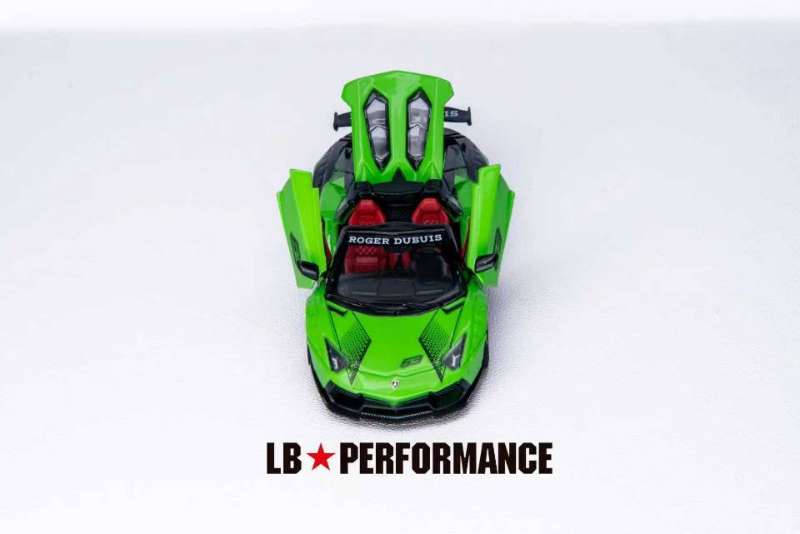PREORDER Rhino Model RM 1:64 Lamborghini Aventador LP720-4 LBWK Widebody (Baby Blue/Verde Singh)