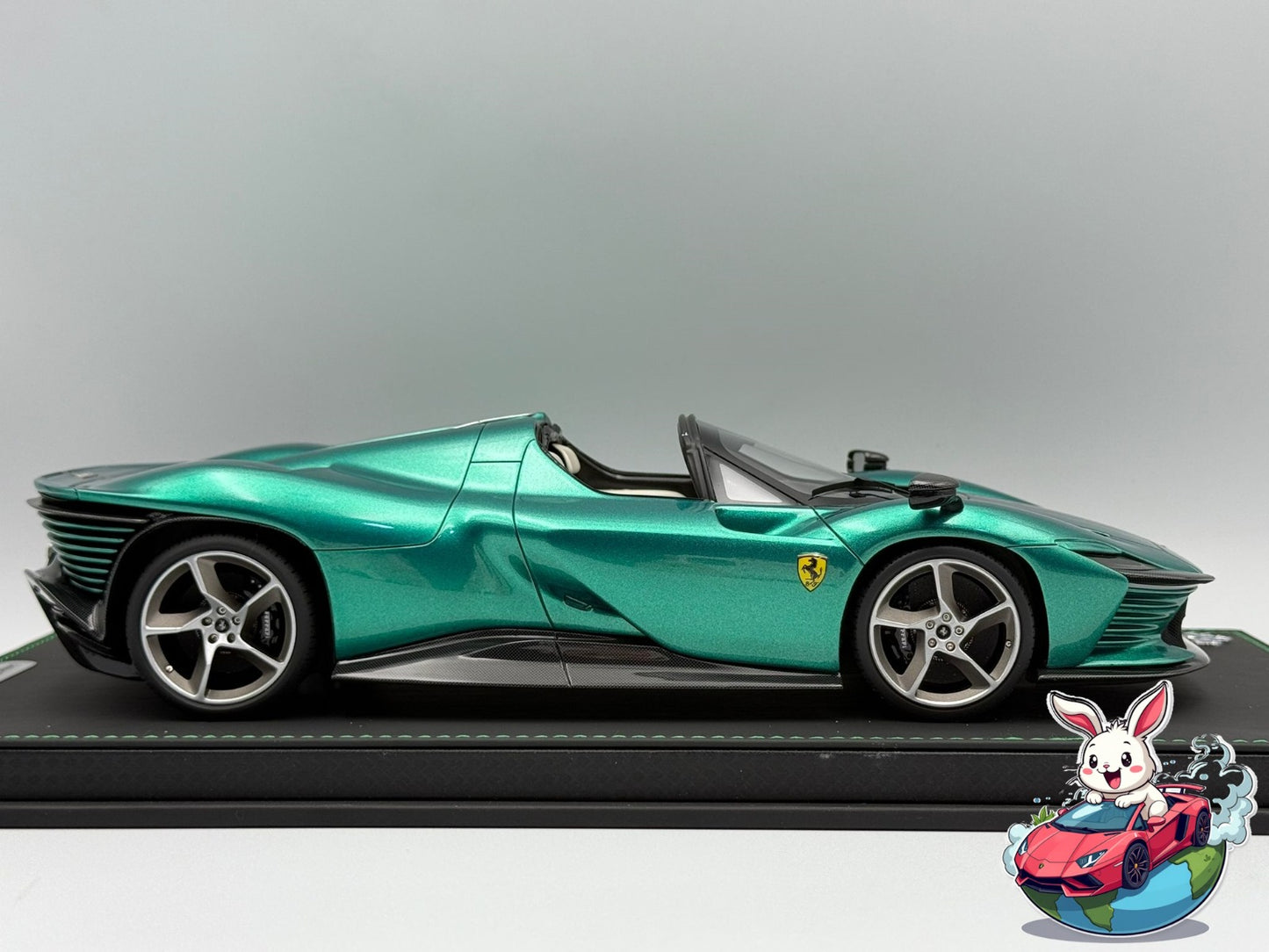 BBR Models 1:18 Ferrari SP3 Daytona 'Open Roof' (Green Jewel)