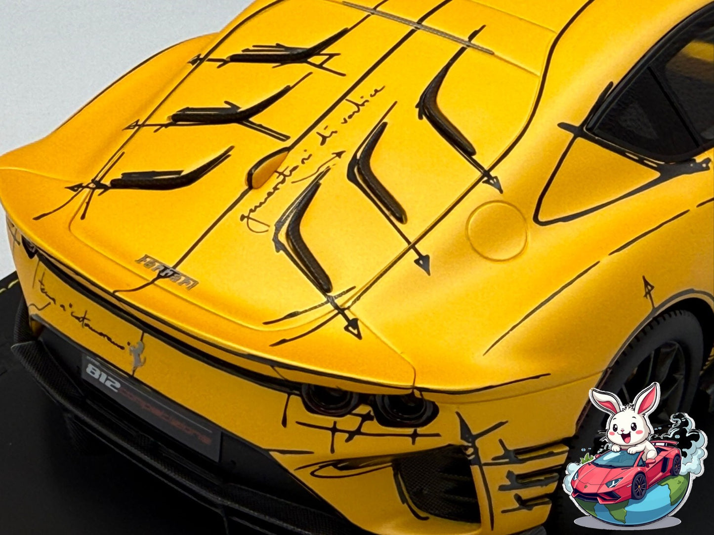 BBR 1:18 Ferrari 812 Competizione (Sketch)