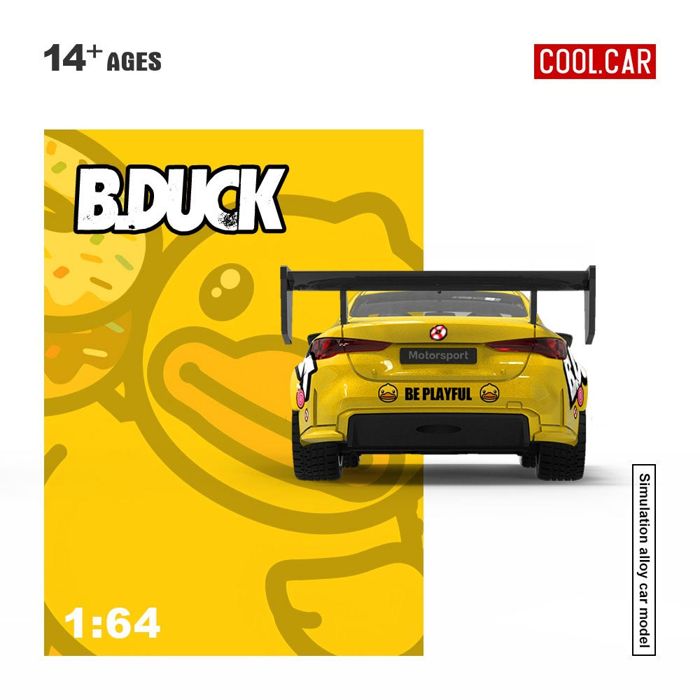 PREORDER Cool Car 1:64 BMW M4 ‘Yellow Duck’