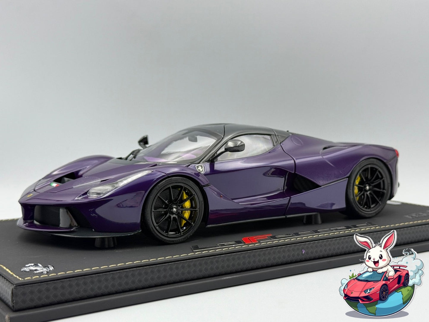 BBR 1:18 Ferrari Laferrari Purple Dubai TAILOR MADE