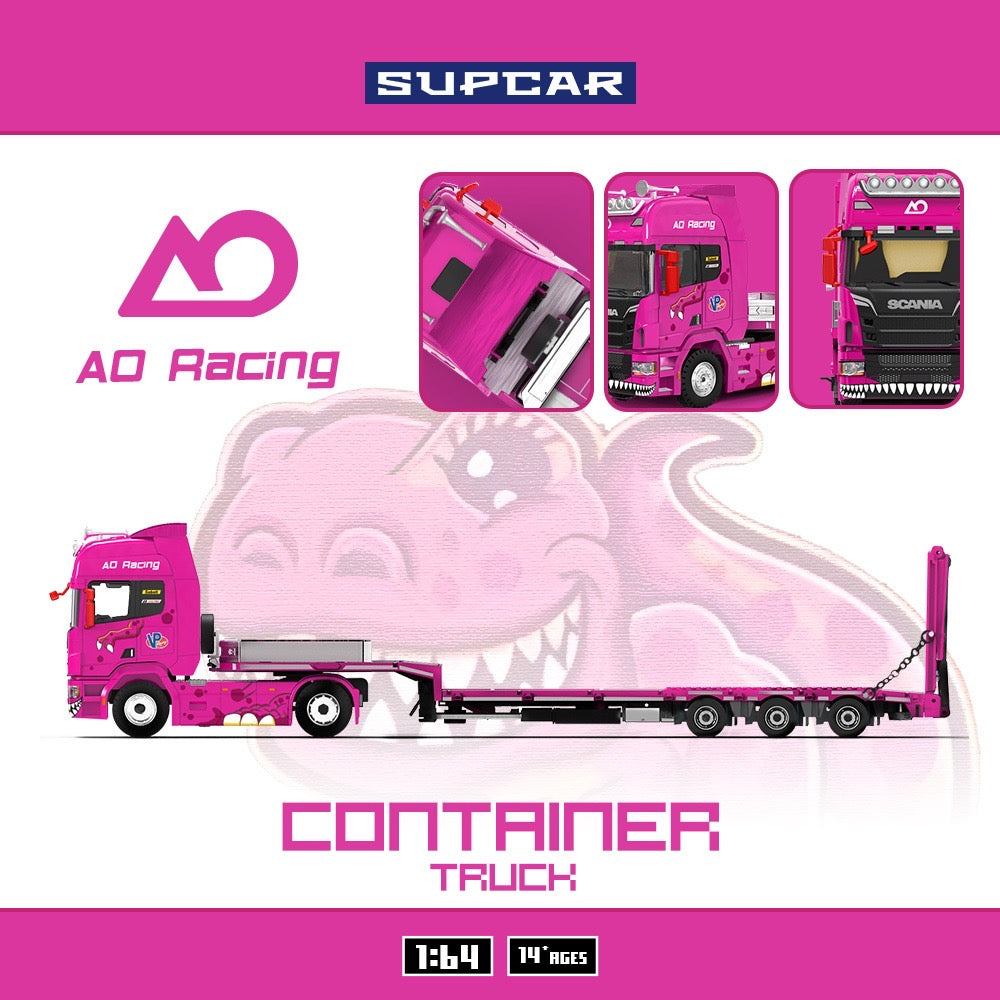 PREORDER SUPCAR 1:64 Scania Transport Trailer Truck ‘Roxy’