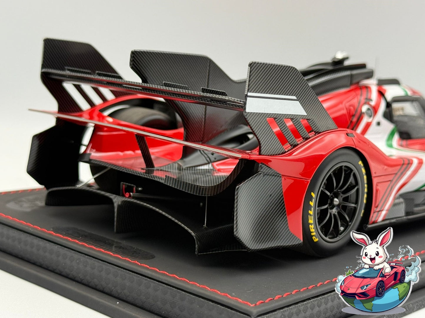 BBR 1:18 Ferrari 499P Modificato - Leather Base