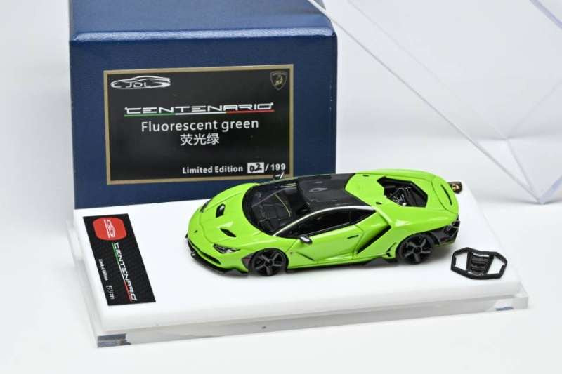 JDL Model 1:64 Lamborghini Centenario LP770-4 (Green)