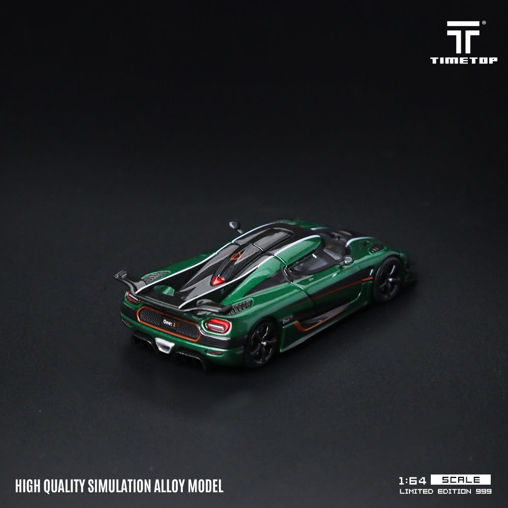 PREORDER Time Top 1:64 Koenigsegg One:1 (Green)