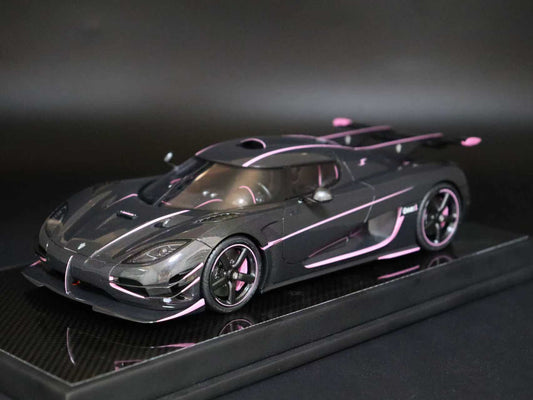 PREORDER VMB 1:18 Koenigsegg One:1 JC (Carbon/Pink)