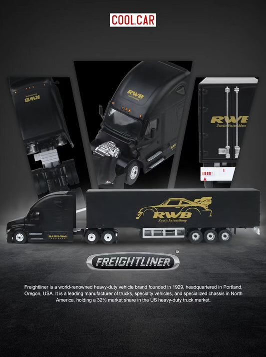 Cool Car 1:64 Mercedes-Benz Actros Container Truck RWB Specialized Vehicle