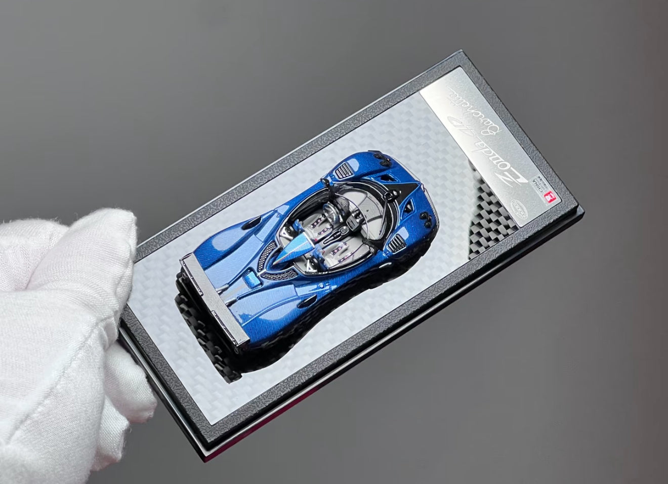 LCD 1:64 Pagani Zonda HP Barchetta (Blue)