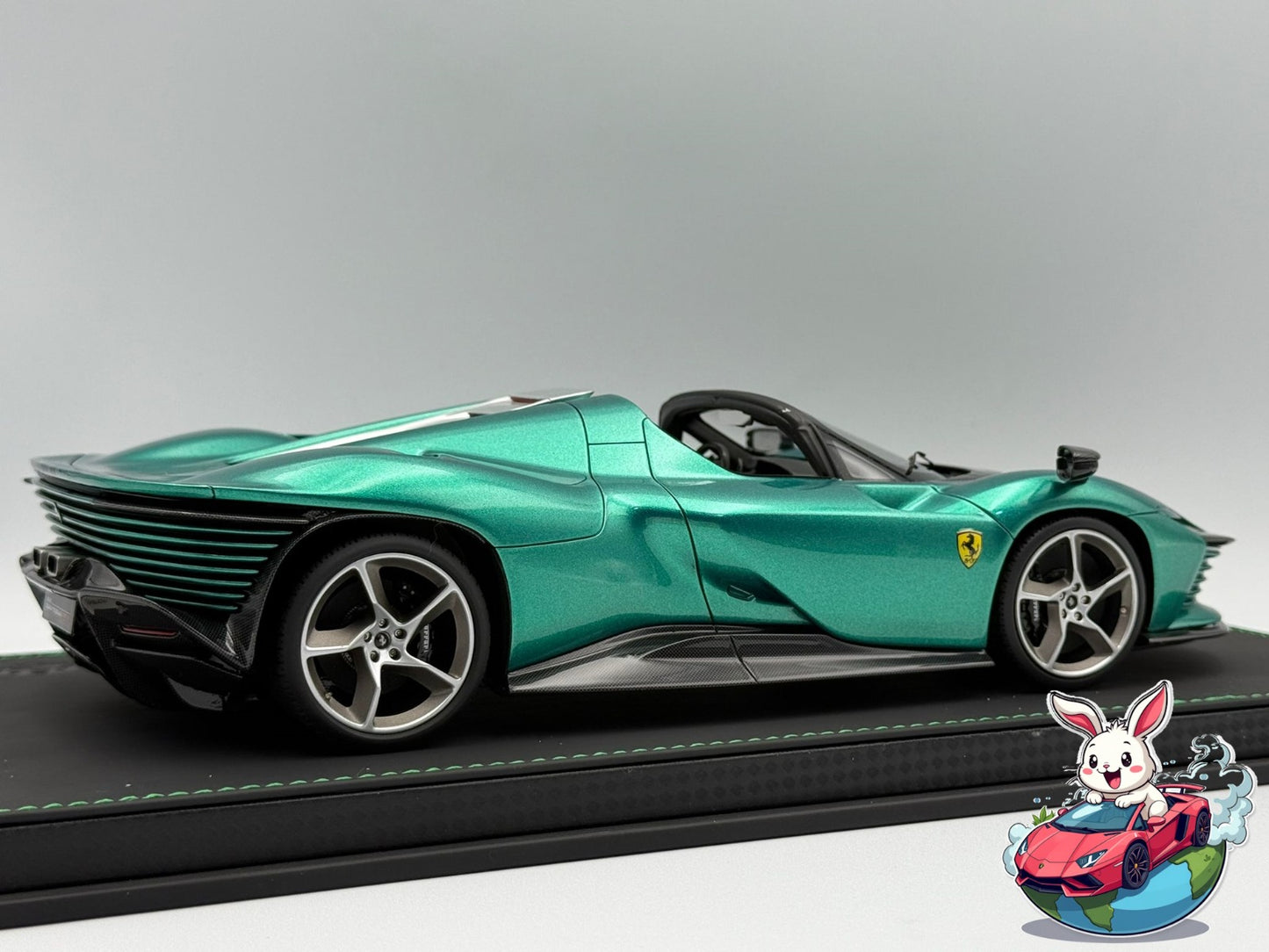 BBR Models 1:18 Ferrari SP3 Daytona 'Open Roof' (Green Jewel)