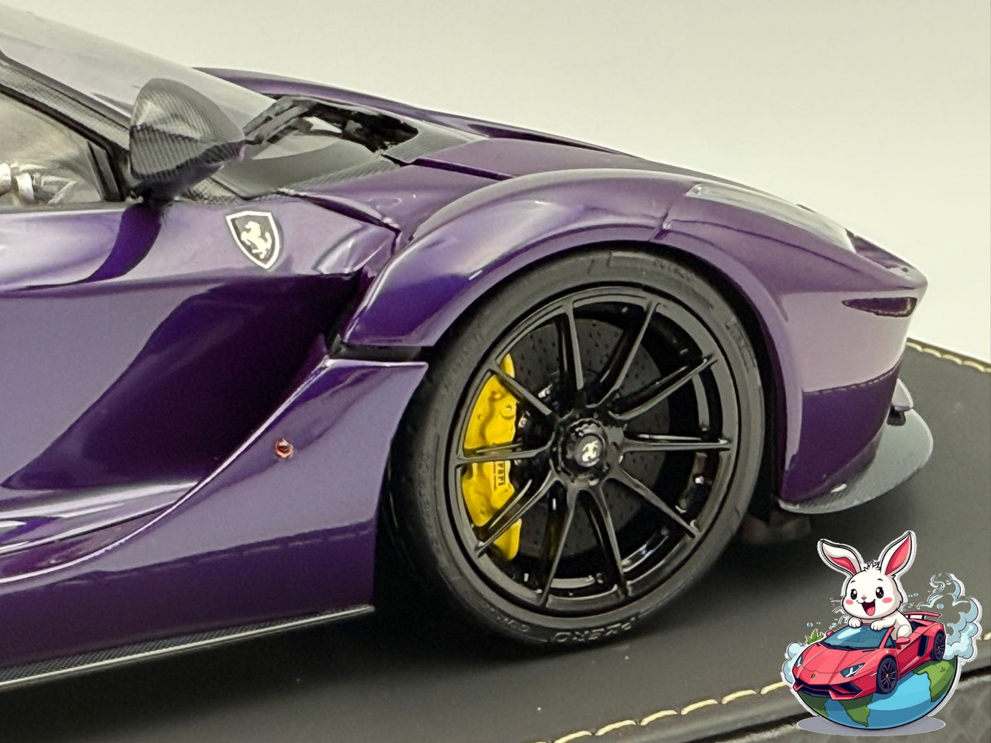 BBR 1:18 Ferrari Laferrari Purple Dubai TAILOR MADE