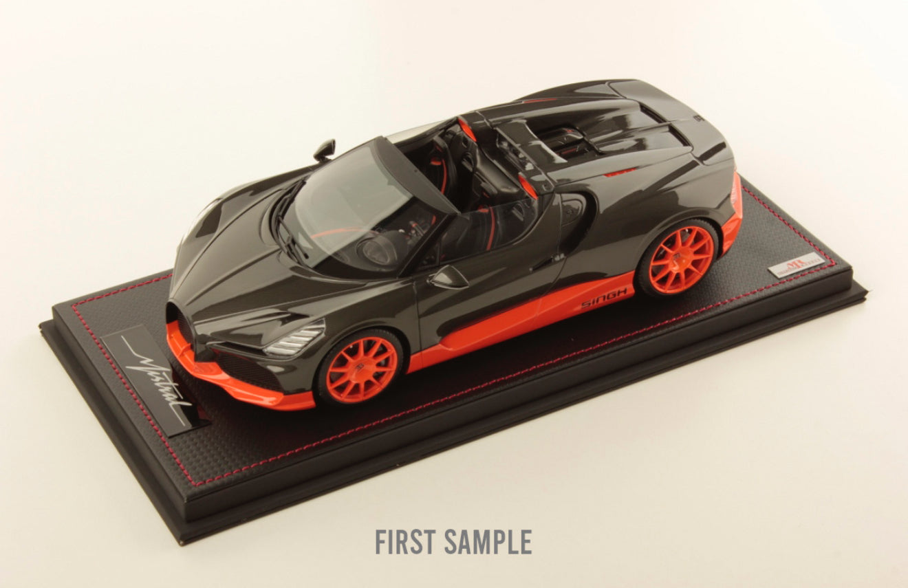 PREORDER MR Collection 1:18 Bugatti Mistral W16 World Record Configuration