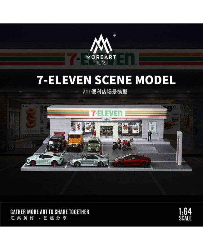 Moreart 1:64 7-11 Scene Model