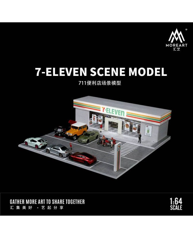 Moreart 1:64 7-11 Scene Model