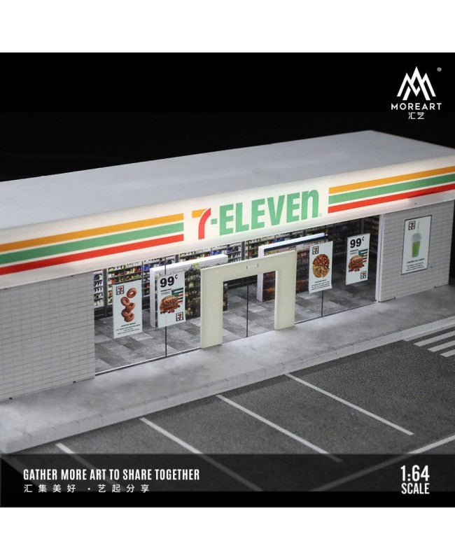 Moreart 1:64 7-11 Scene Model