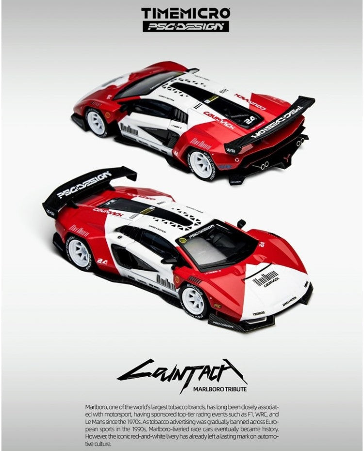 Time Micro 1:64 Lamborghini Countach "V" Concept Marlboro