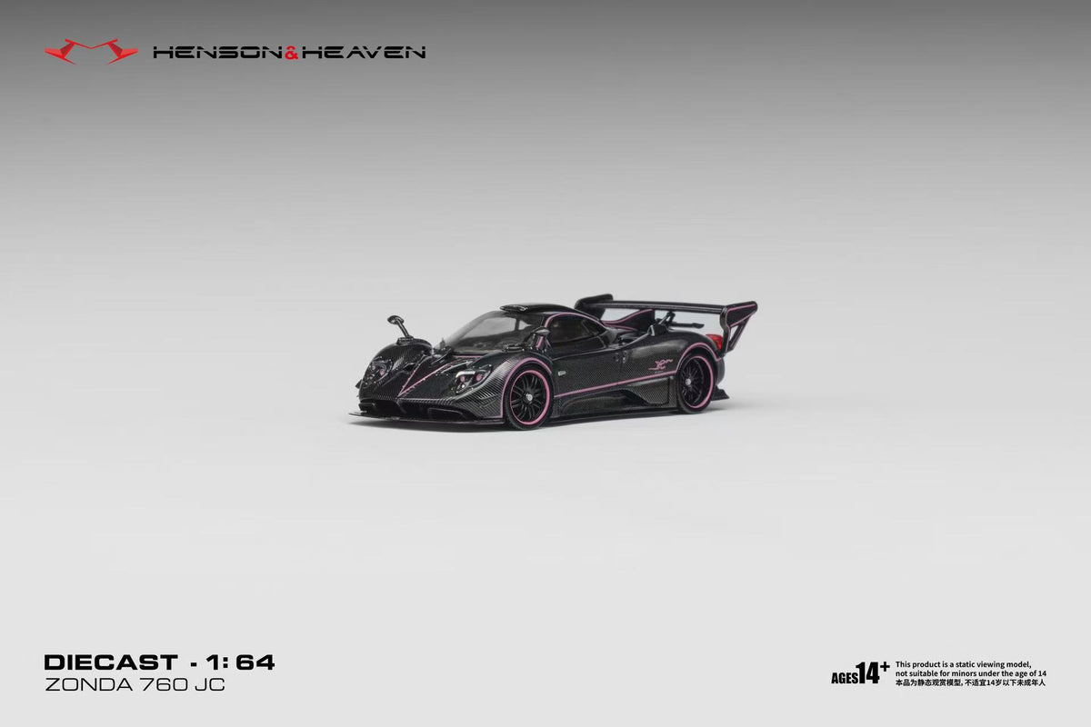 PREORDER Henson & Heaven 1:64 Pagani Zonda 760 JC