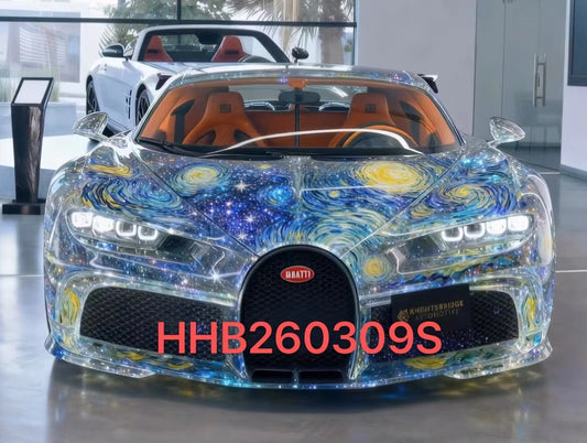 PREORDER Henson & Heaven 1:18 Bugatti Chiron Super Sport ‘Starry Night’