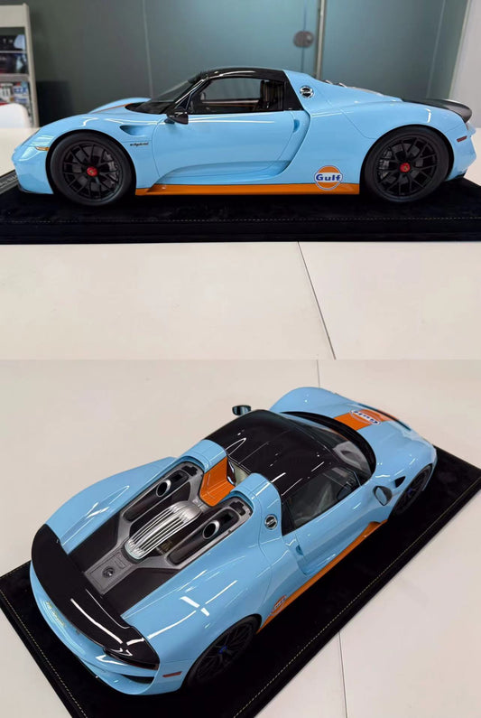 Henson & Heaven 1:8 Porsche 918 Spyder GULF