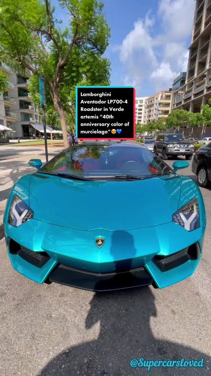 PREORDER Henson & Heaven 1:18 Lamborghini Aventador LP700-4 Roadster